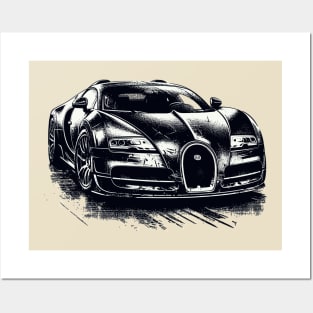 Bugatti Veyron Posters and Art